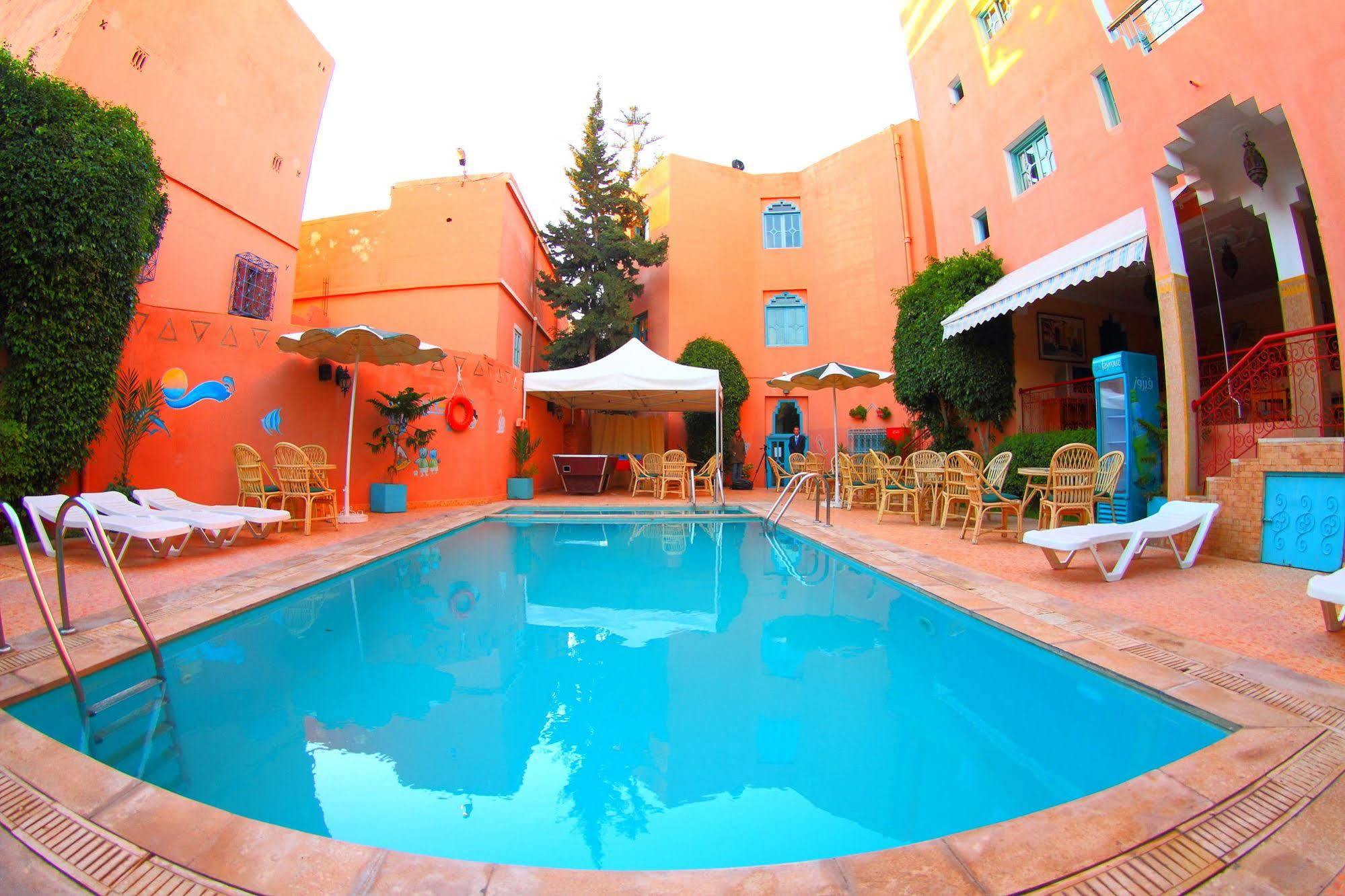 Hotel Auberge Du Littoral Aourir Exterior photo